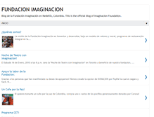 Tablet Screenshot of fundacionimaginacion.blogspot.com