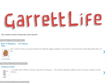Tablet Screenshot of garrett-life.blogspot.com