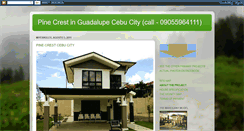 Desktop Screenshot of cebucitypinecrest.blogspot.com