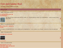 Tablet Screenshot of corodelcaminoreal.blogspot.com