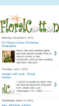 Mobile Screenshot of floralcotton.blogspot.com