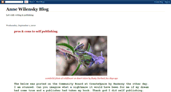 Desktop Screenshot of annewilensky.blogspot.com