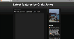 Desktop Screenshot of craigjonesjournalist.blogspot.com