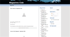 Desktop Screenshot of magazinesclub.blogspot.com