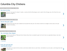Tablet Screenshot of columbiacitychickens.blogspot.com
