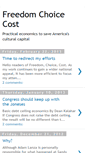 Mobile Screenshot of freedom-choice-cost.blogspot.com