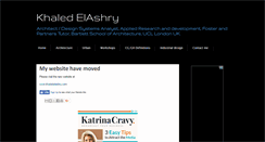 Desktop Screenshot of khaledelashry.blogspot.com