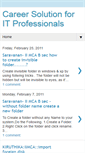 Mobile Screenshot of it-career-solution-provider.blogspot.com