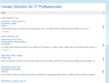 Tablet Screenshot of it-career-solution-provider.blogspot.com