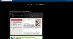 Desktop Screenshot of java-latest-updates.blogspot.com