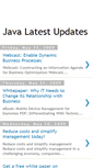 Mobile Screenshot of java-latest-updates.blogspot.com