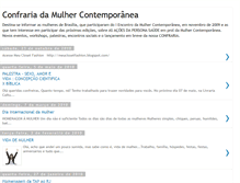 Tablet Screenshot of confrariadamulhercontemporanea.blogspot.com