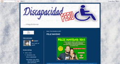 Desktop Screenshot of discapperu.blogspot.com
