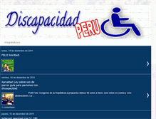 Tablet Screenshot of discapperu.blogspot.com