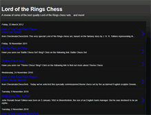 Tablet Screenshot of lordoftheringschess.blogspot.com