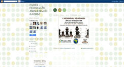 Desktop Screenshot of fadexadrez.blogspot.com