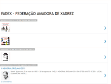 Tablet Screenshot of fadexadrez.blogspot.com