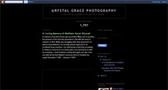 Desktop Screenshot of crystalgracephotography.blogspot.com