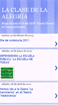 Mobile Screenshot of laclasedelaalegria.blogspot.com