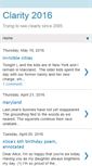 Mobile Screenshot of clarity2005.blogspot.com