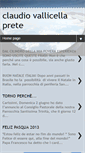 Mobile Screenshot of claudiovallicellaprete.blogspot.com