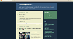 Desktop Screenshot of globalawandpolitics.blogspot.com