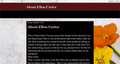 Desktop Screenshot of ellen-carter.blogspot.com