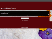 Tablet Screenshot of ellen-carter.blogspot.com