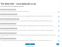 Tablet Screenshot of dailynail.blogspot.com