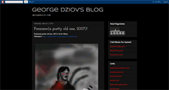 Desktop Screenshot of georgedziov.blogspot.com