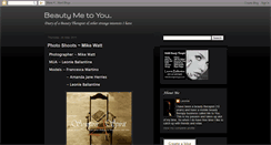 Desktop Screenshot of beautymetoyou.blogspot.com