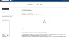 Desktop Screenshot of editorialcsmf.blogspot.com