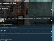 Tablet Screenshot of elrincondeadelina.blogspot.com