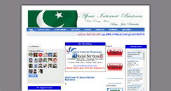 Desktop Screenshot of apna-internet-business.blogspot.com