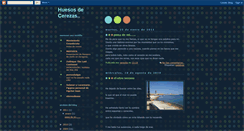 Desktop Screenshot of huesosdecerezas.blogspot.com