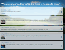 Tablet Screenshot of comenius2water.blogspot.com