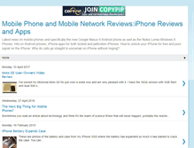 Tablet Screenshot of mobilephoneandnetworkreviews.blogspot.com