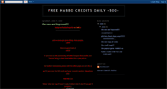 Desktop Screenshot of habbocheatluva.blogspot.com