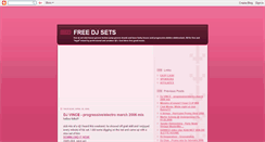 Desktop Screenshot of freedjsets.blogspot.com