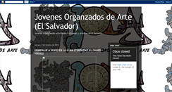 Desktop Screenshot of jovenesorganizadosdearte.blogspot.com