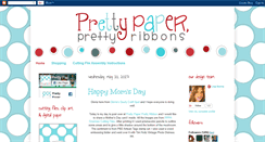 Desktop Screenshot of prettypaperprettyribbons.blogspot.com