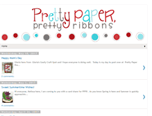 Tablet Screenshot of prettypaperprettyribbons.blogspot.com