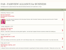 Tablet Screenshot of fairviewbusiness.blogspot.com