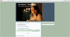 Desktop Screenshot of jenkirkman.blogspot.com