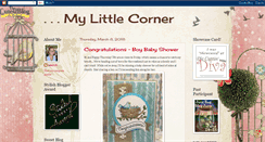 Desktop Screenshot of mylittlecorner-julie518.blogspot.com