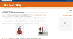 Desktop Screenshot of brollyblog.blogspot.com