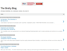 Tablet Screenshot of brollyblog.blogspot.com