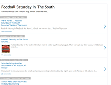 Tablet Screenshot of footballsaturday.blogspot.com