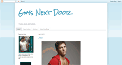 Desktop Screenshot of guysnextdoor.blogspot.com