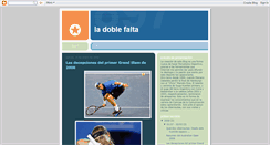 Desktop Screenshot of ladoblefalta.blogspot.com